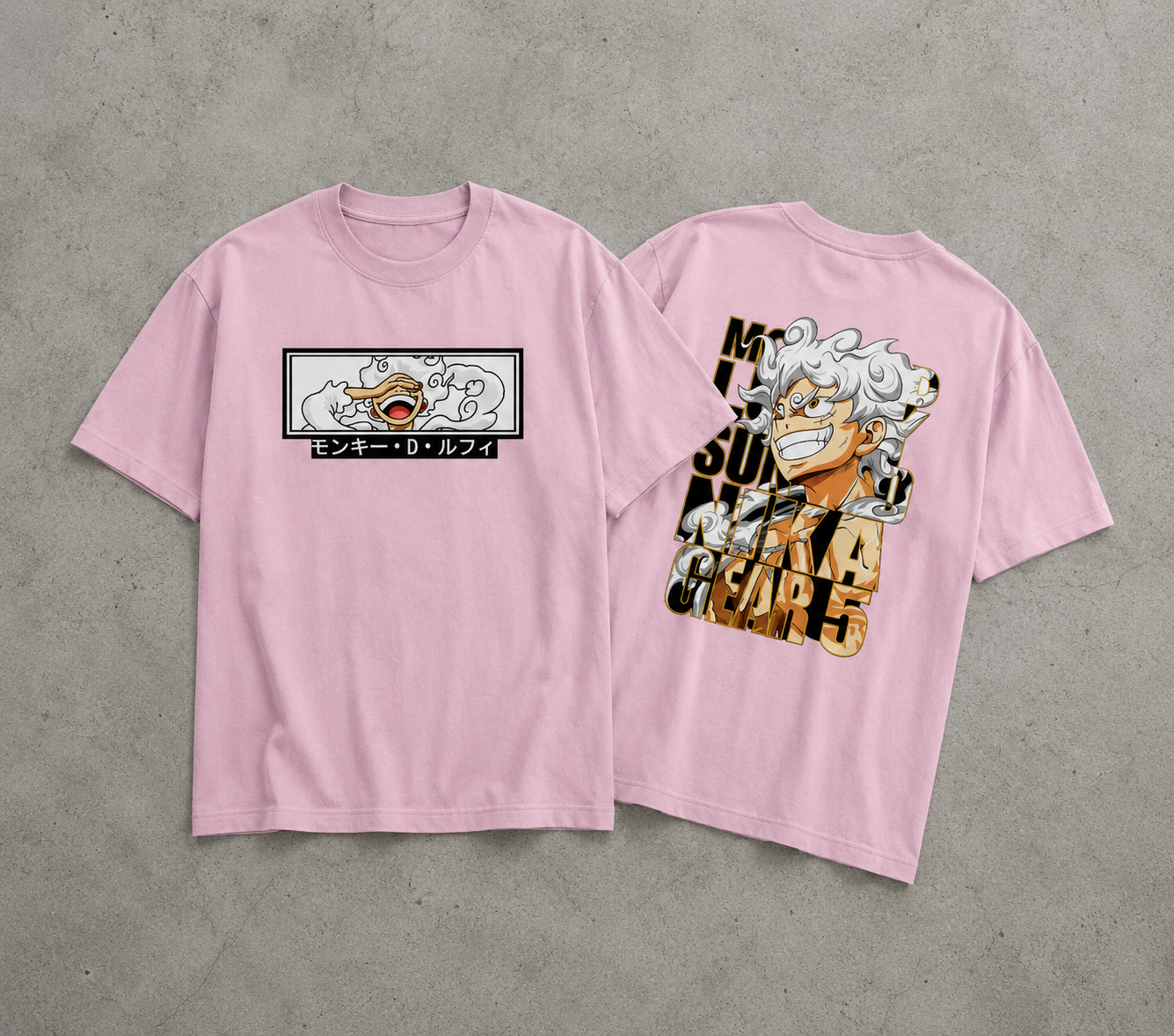 Luffy Gear 5 "The Sun God" Oversized Tee