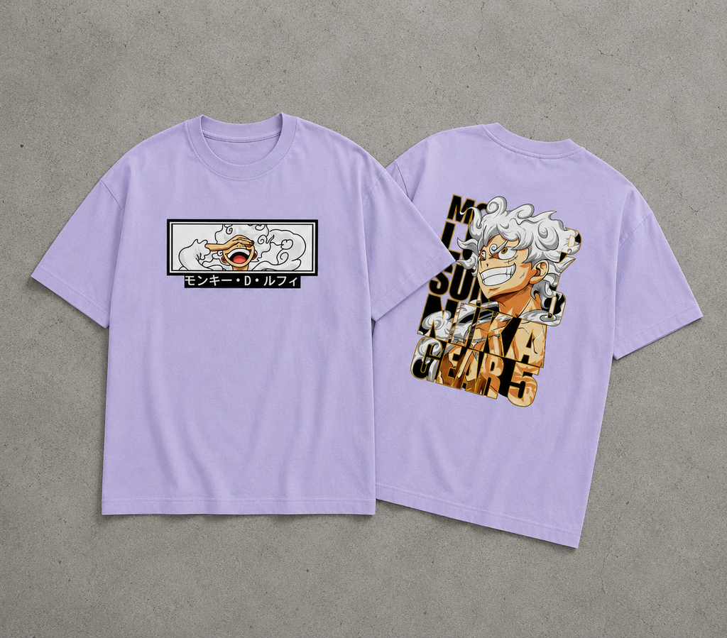 Luffy Gear 5 "The Sun God" Oversized Tee