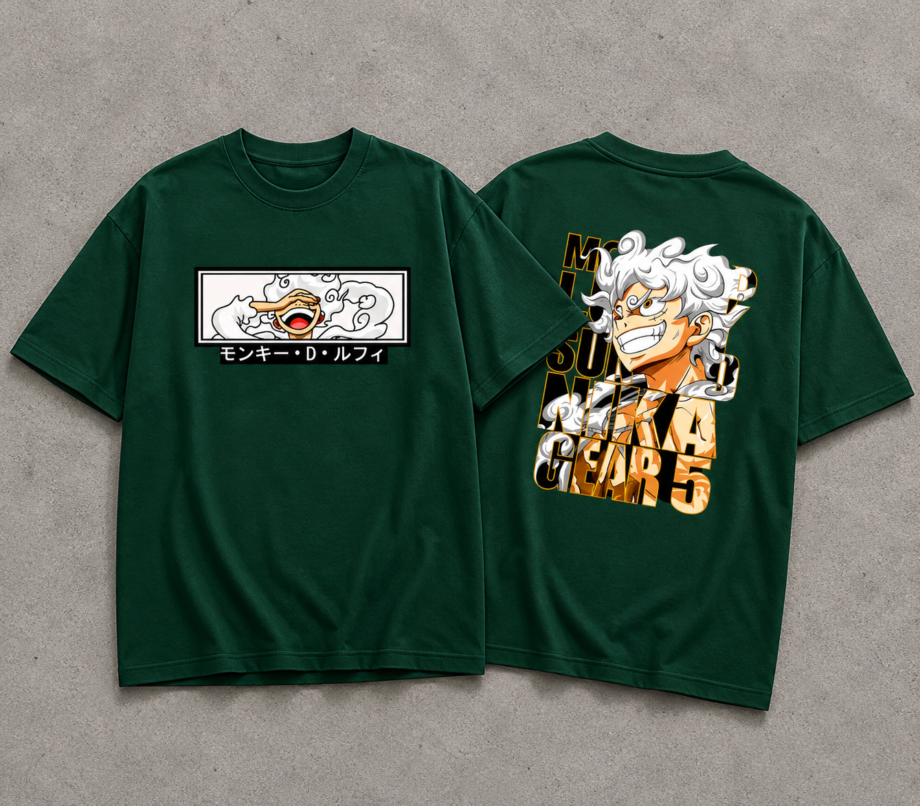 Luffy Gear 5 "The Sun God" Oversized Tee