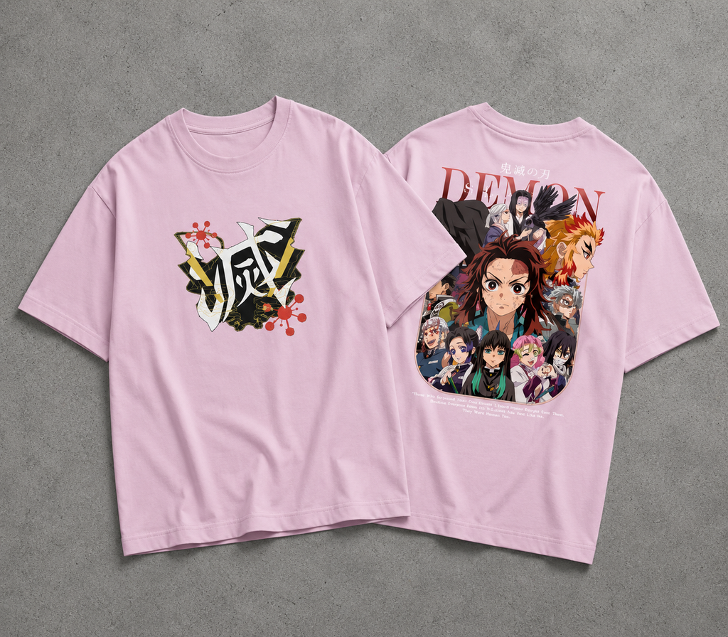 Demon Slayer "Slayer Squad" Oversized Tee