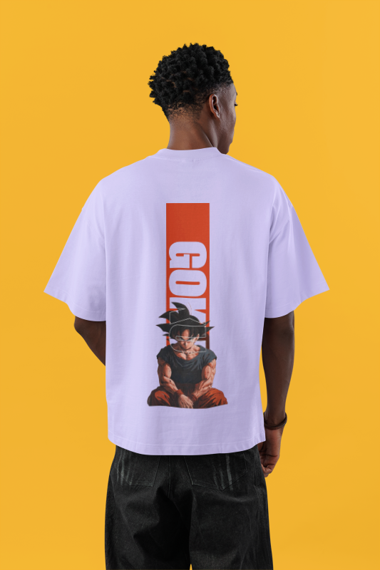 Goku "Ultra Instinct" Divine Aura Oversized Tee