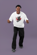 Goku "Ultra Instinct" Divine Aura Oversized Tee