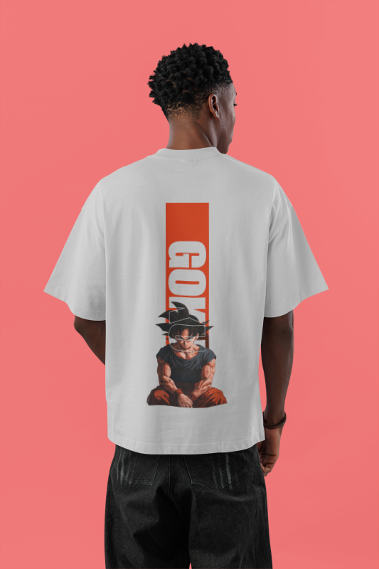 Goku "Ultra Instinct" Divine Aura Oversized Tee