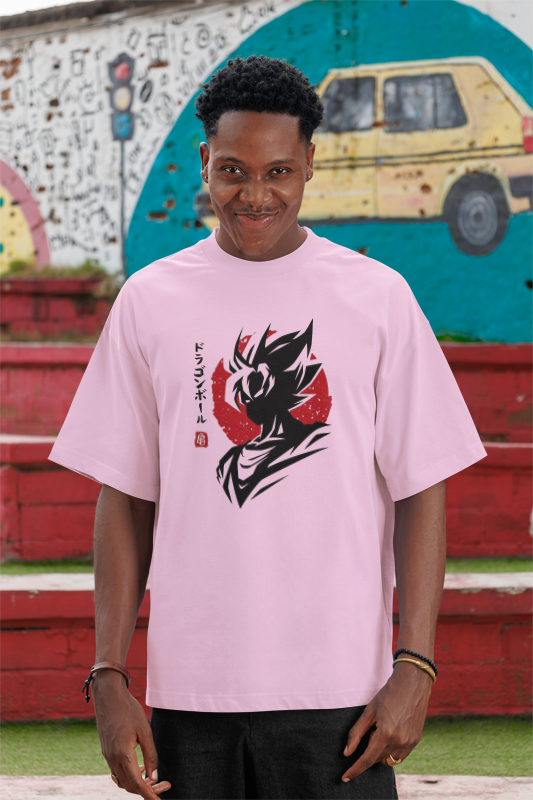 Goku "Ultra Instinct" Divine Aura Oversized Tee